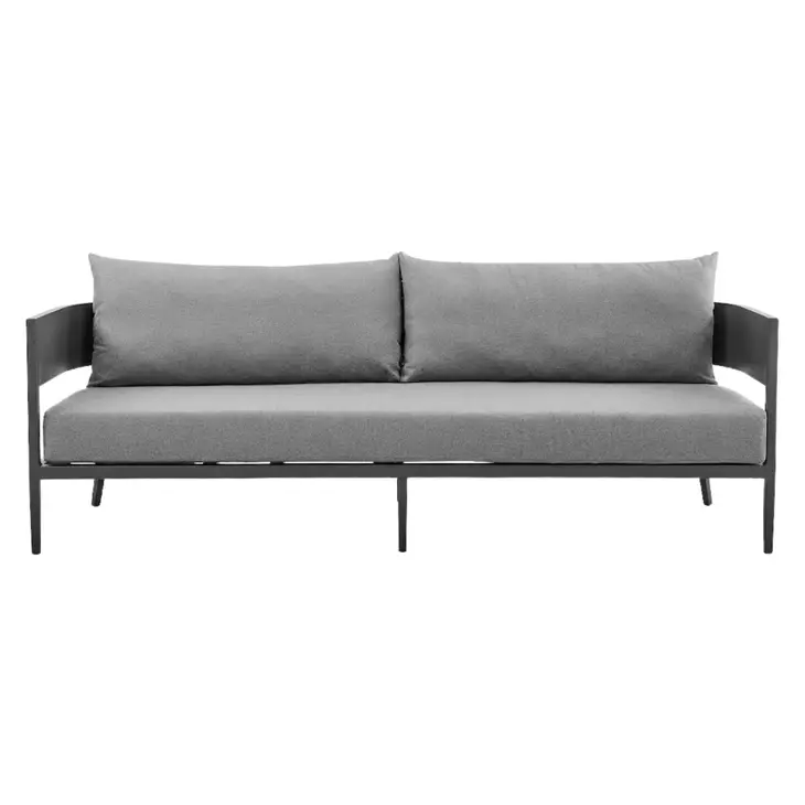 Menorca Dark Gray Outdoor 94" Sofa