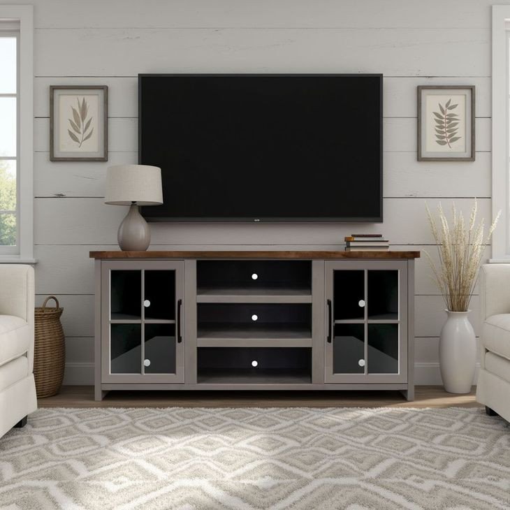 Avalon Sandstone and Whiskey 67" TV Stand