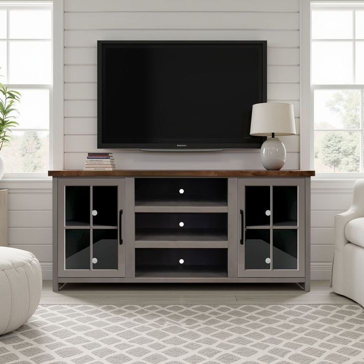 Avalon Sandstone and Whiskey 67" TV Stand
