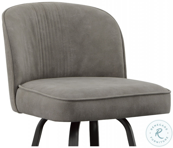 Anaheim Gray Swivel Bar Stool From Steve Silver Coleman Furniture