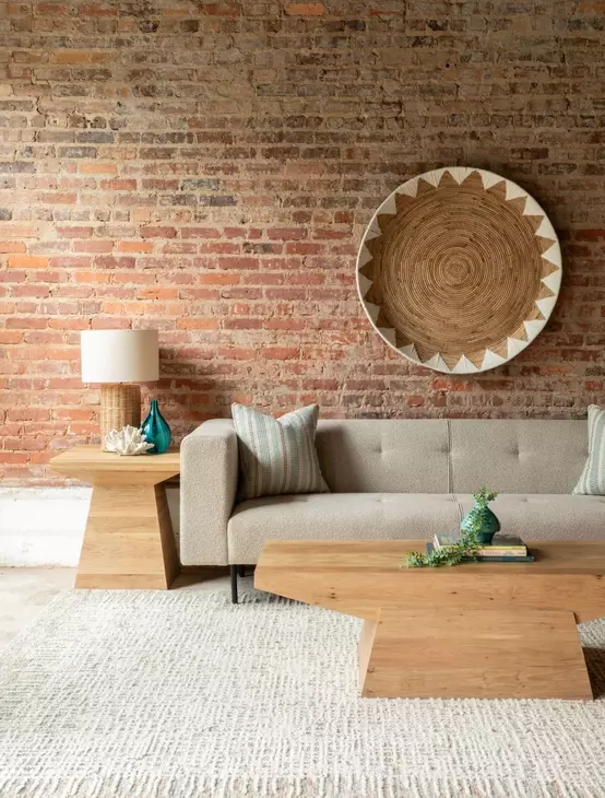 Incus Natural Oak Rectangular Cocktail Table