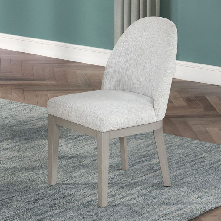 Essence Beige Upholstered Dining Side Chair