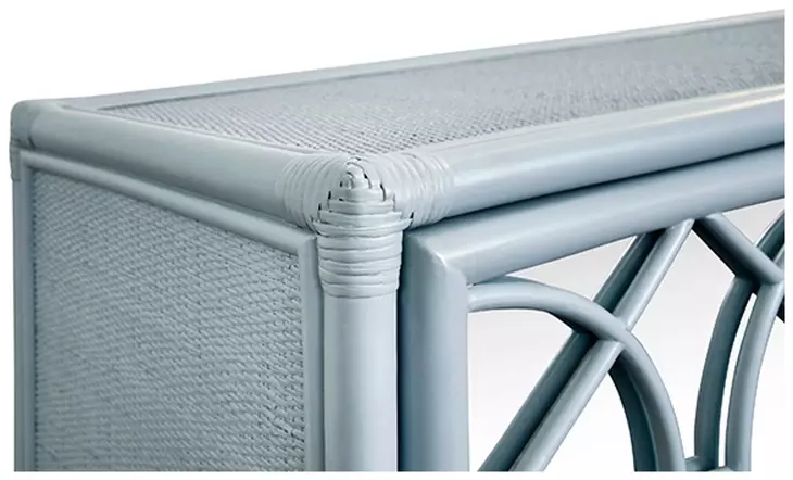 Aria Painted Light Blue 3 Door Buffet