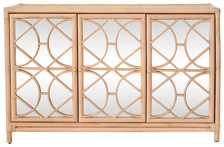 Aria Brown 3 Door Buffet