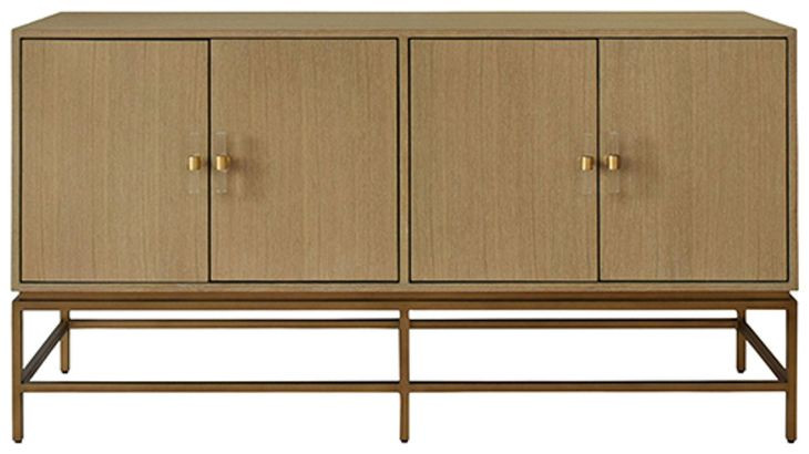 Ariel Cerused Oak 4 Door Buffet