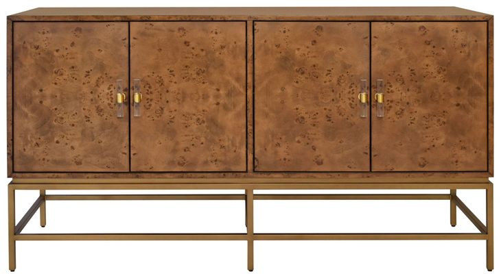 Ariel Brown 4 Door Buffet