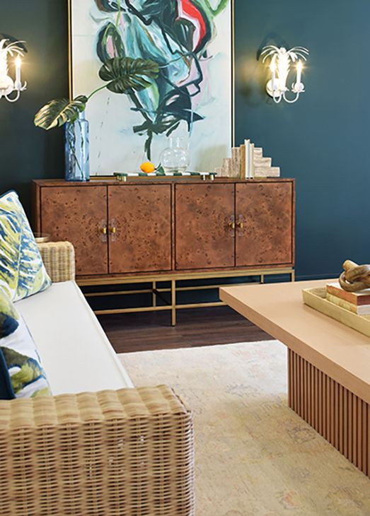 Ariel Brown 4 Door Buffet