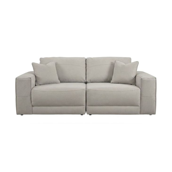 Next-Gen Gaucho Grey Modular 84" Loveseat