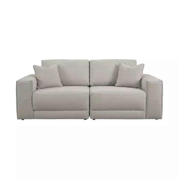 Next-Gen Gaucho Grey Modular 84" Loveseat