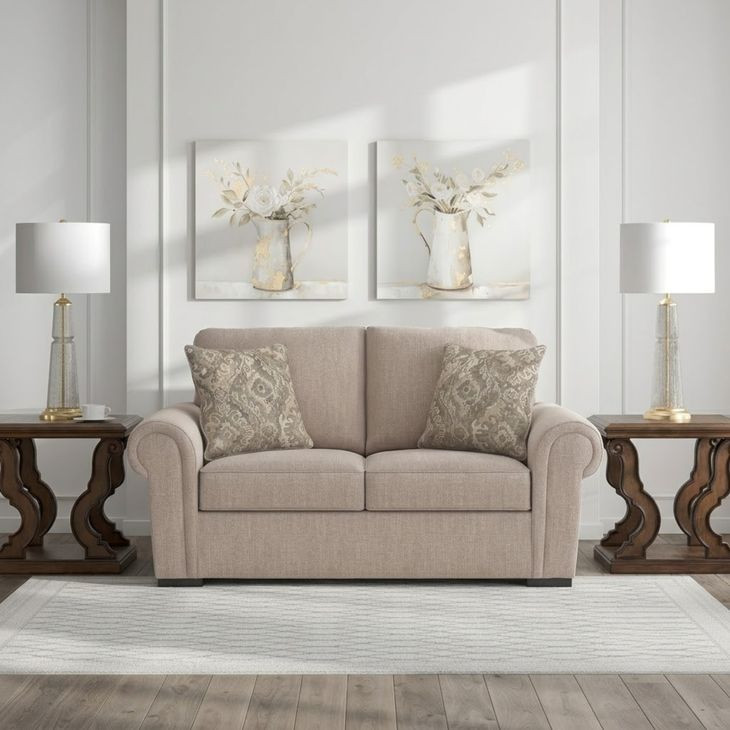 Sararose Heather 75" Loveseat