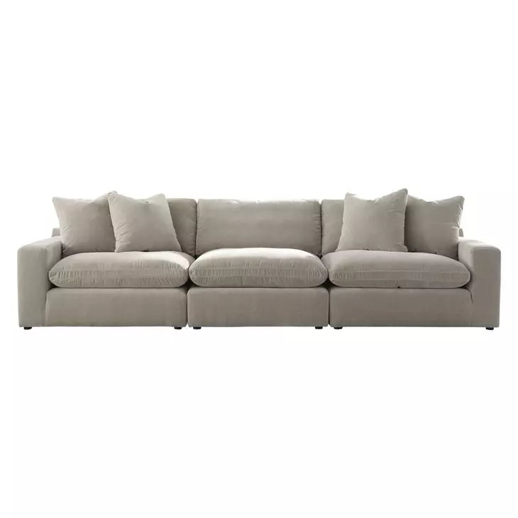 Maxton Heights Pebble 3 Piece Modular Sectional Sofa