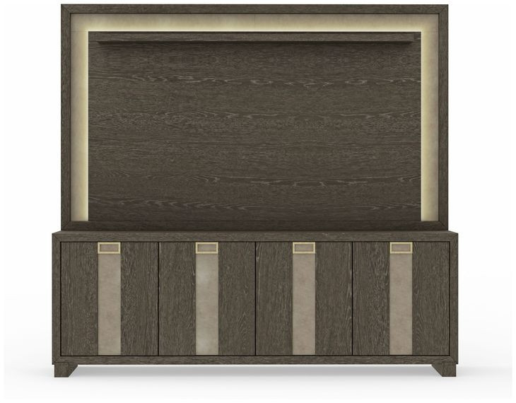 Ascent Dark Chocolate 90" Entertainment Center