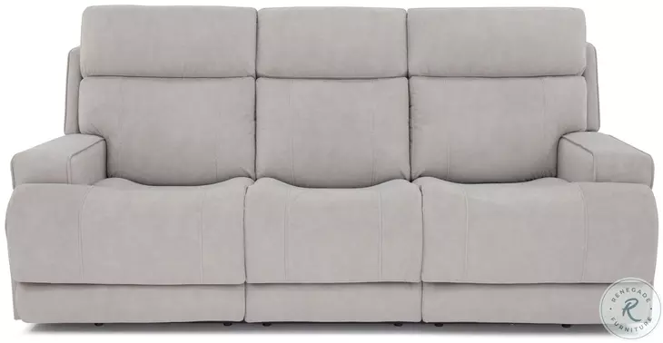 Ashbee Arula Dove 90" Zero Gravity Power Reclining Sofa with Power Headrest and USB Charging