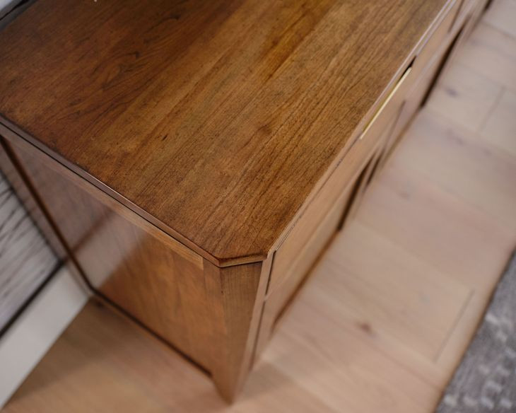 Aspire Strata Brown 74" TV Stand