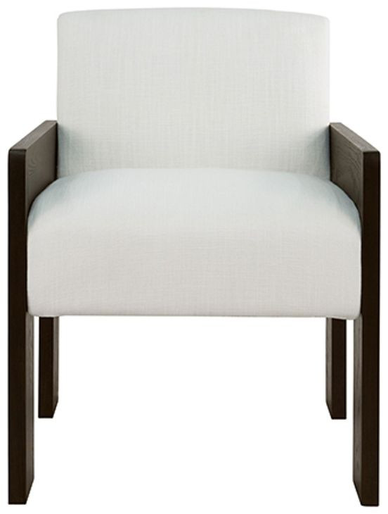 Astor Espresso Oak Performance Fabric Accent Chair