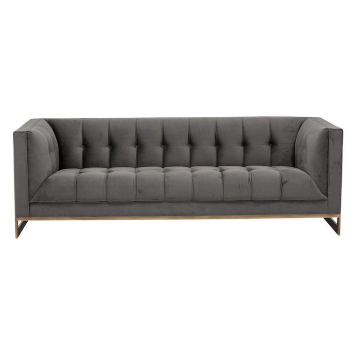 Kionas Pimlico Pebble 87" Sofa
