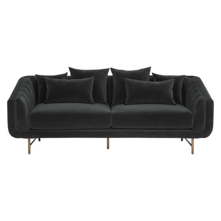 Havenwood Shadow Grey Veera 85" Sofa