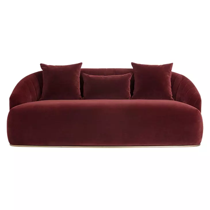 Havenwood Merlot Astrid 78" Sofa