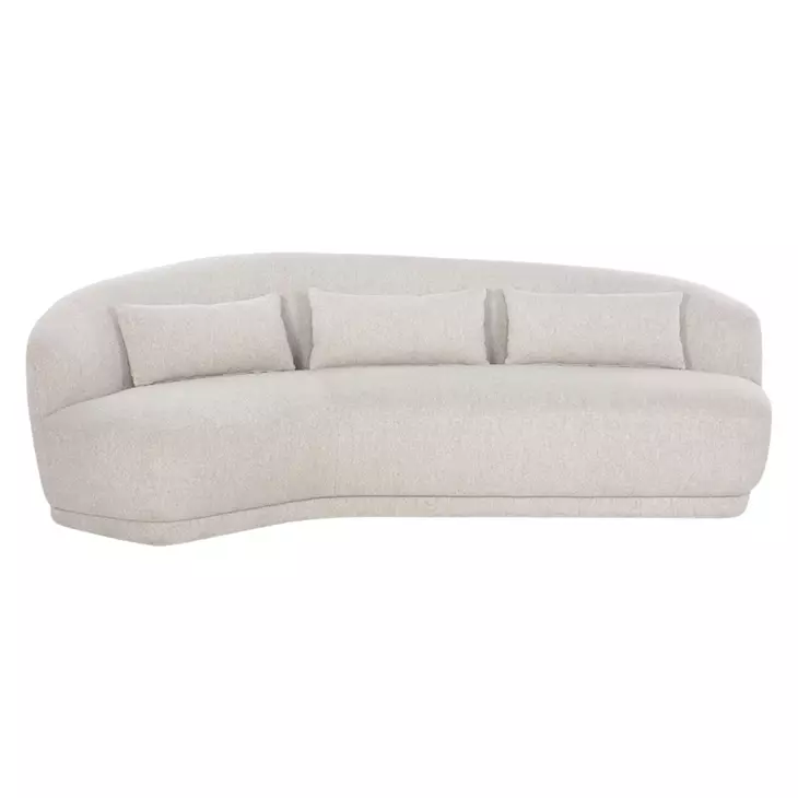 Vyselle Dove Cream 98" Sofa