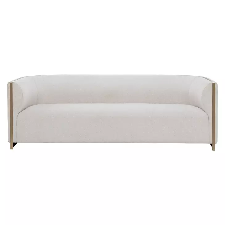 Radwin Rhea Light Barley Performance Fabric 95" Sofa