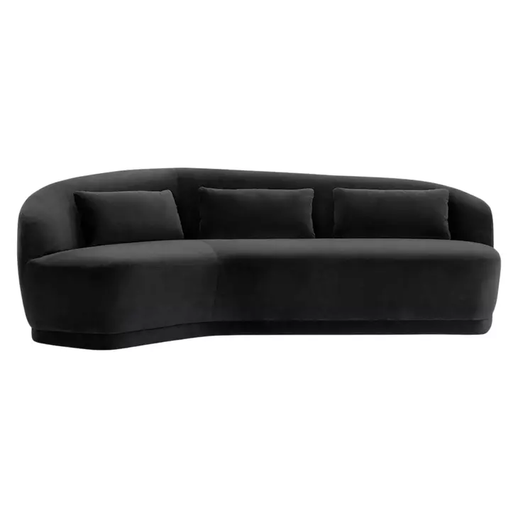 Vyselle Shadow Gray 99" Sofa