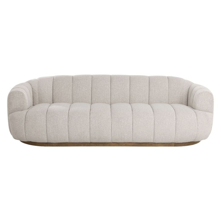 Ezra Dove Cream 97" Sofa