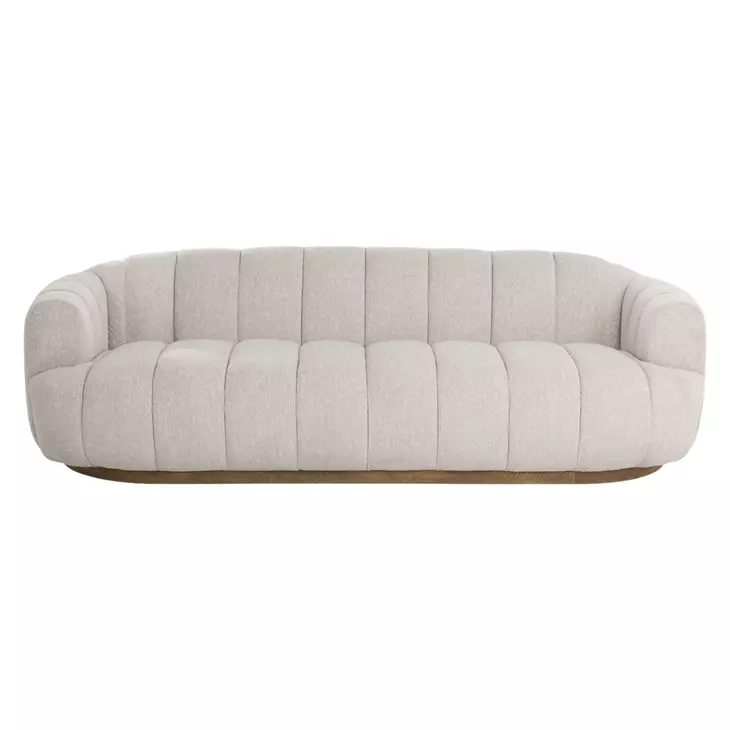 Ezra Dove Cream 97" Sofa
