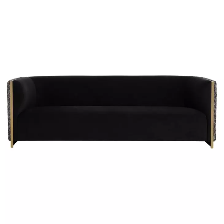 Radwin Abbington Black 95" Sofa