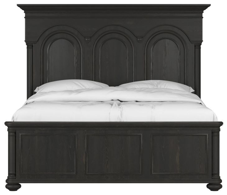Atrium Black Panel Bedroom Set