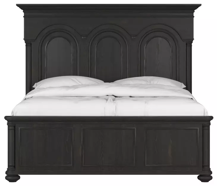 Atrium Black Panel Bedroom Set