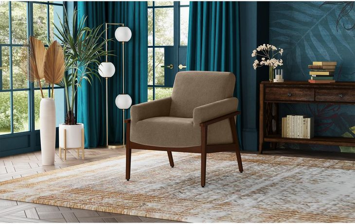 Donna Cocoa Upholstered Chair