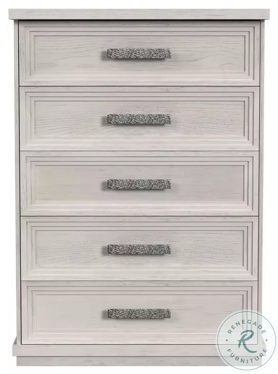 Rhiannon Antique White Storage Panel Bedroom Set
