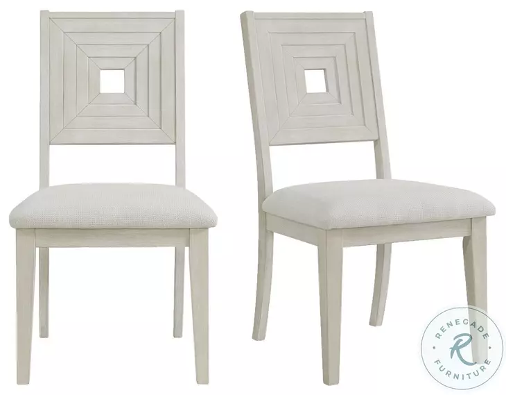 Rhiannon Antique White Side Chair Set Of 2