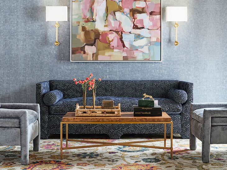 Hardwick Brown 48" Rectangular Coffee Table