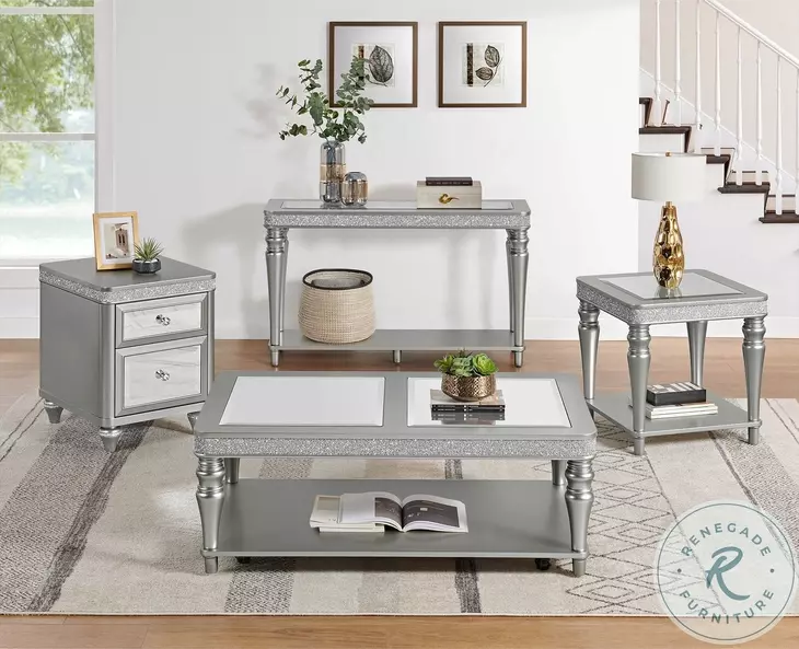 Lavigne Silver Coffee Table