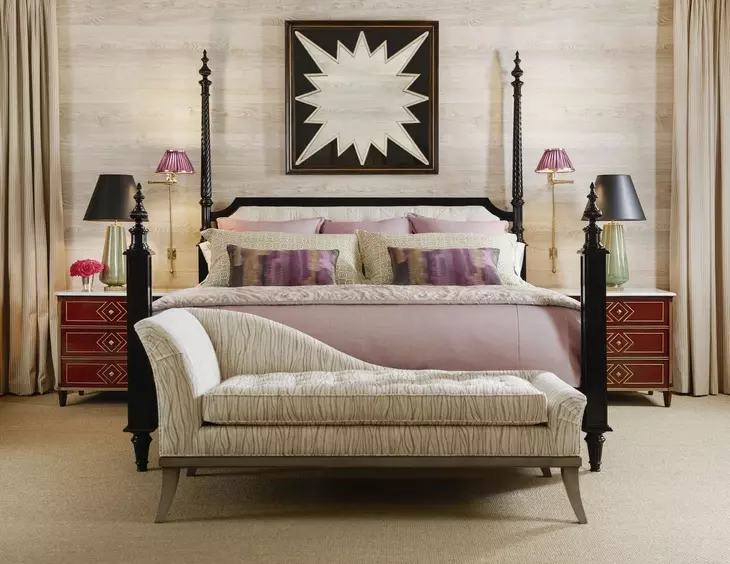 Alexa Hampton Cambridge and Gold Square Minoo Wall Mirror