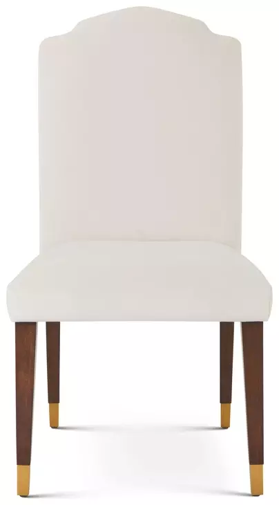 Marlborough Cream and Cambridge Upholstered Wharton Dining Side Chair Set of 2