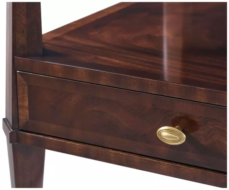 Marlborough Cambridge and Gold Rectangular Griffin Side Table