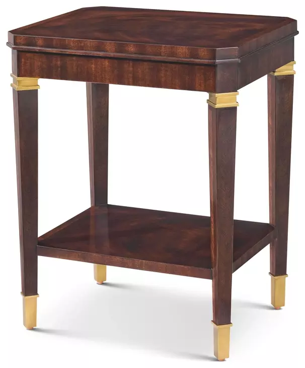 Marlborough Cambridge and Gold Rectangular Dickinson Drink Table