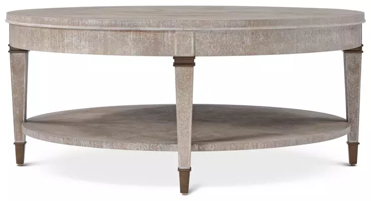 Marlborough Geo Coast and Gold Round Mitchell Occasional Table Set