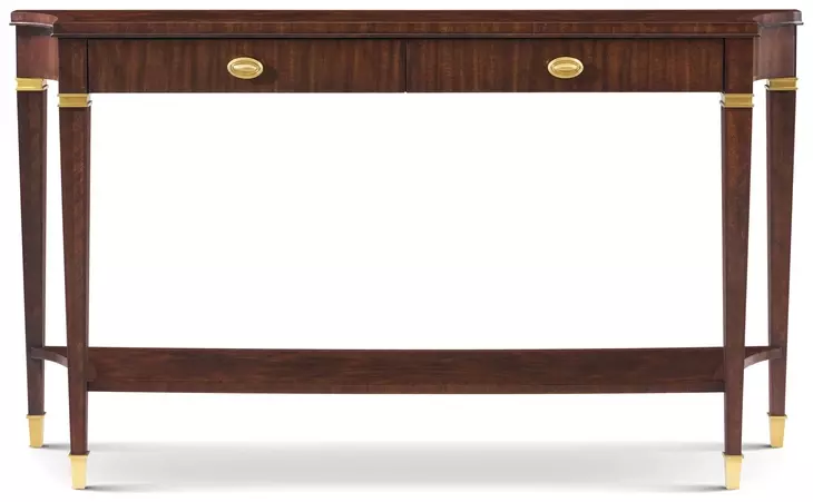 Marlborough Cambridge and Gold Rectangular Hawthorne Console Table