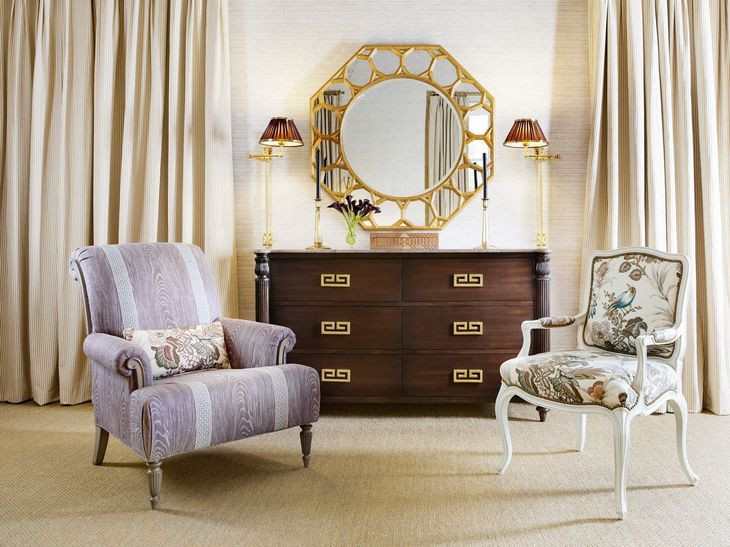 Alexa Hampton Cambridge and Gray 6 Drawer Dresser