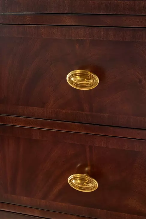 Marlborough Cambridge and Gold 6 Drawer Lee Chest