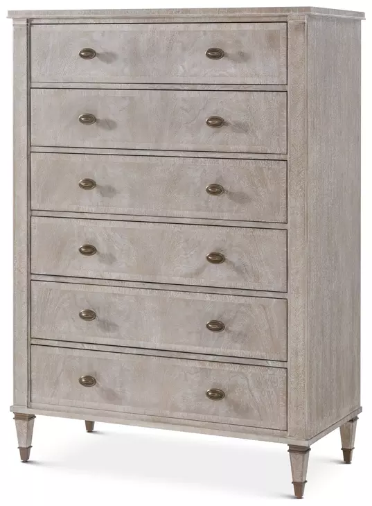 Marlborough Geo Coast and Gold 6 Drawer Lee Chest