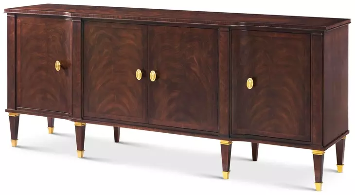 Marlborough Cambridge and Gold 4 Door Eliot Sideboard