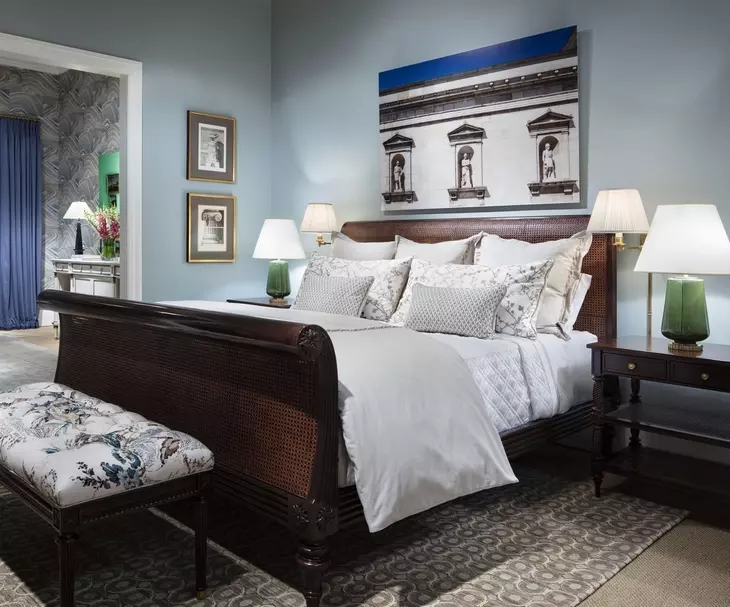 Alexa Hampton Cambridge Denison King Sleigh Bed