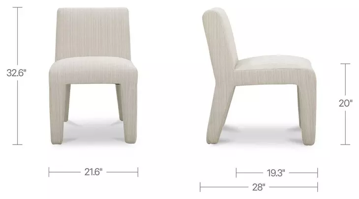 Verona Cream Upholstered Outdoor Dining Chair