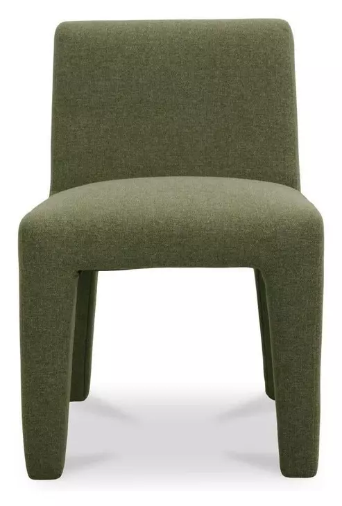 Verona Green Upholstered Outdoor Dining Chair