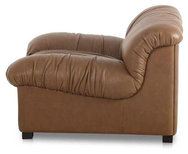 Halston Tan Leather Living Room Set