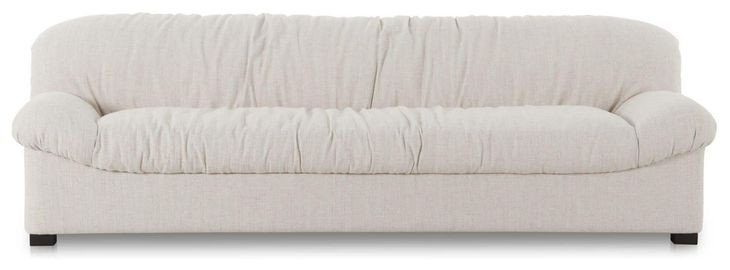 Halston Flecked Oat 87" Sofa